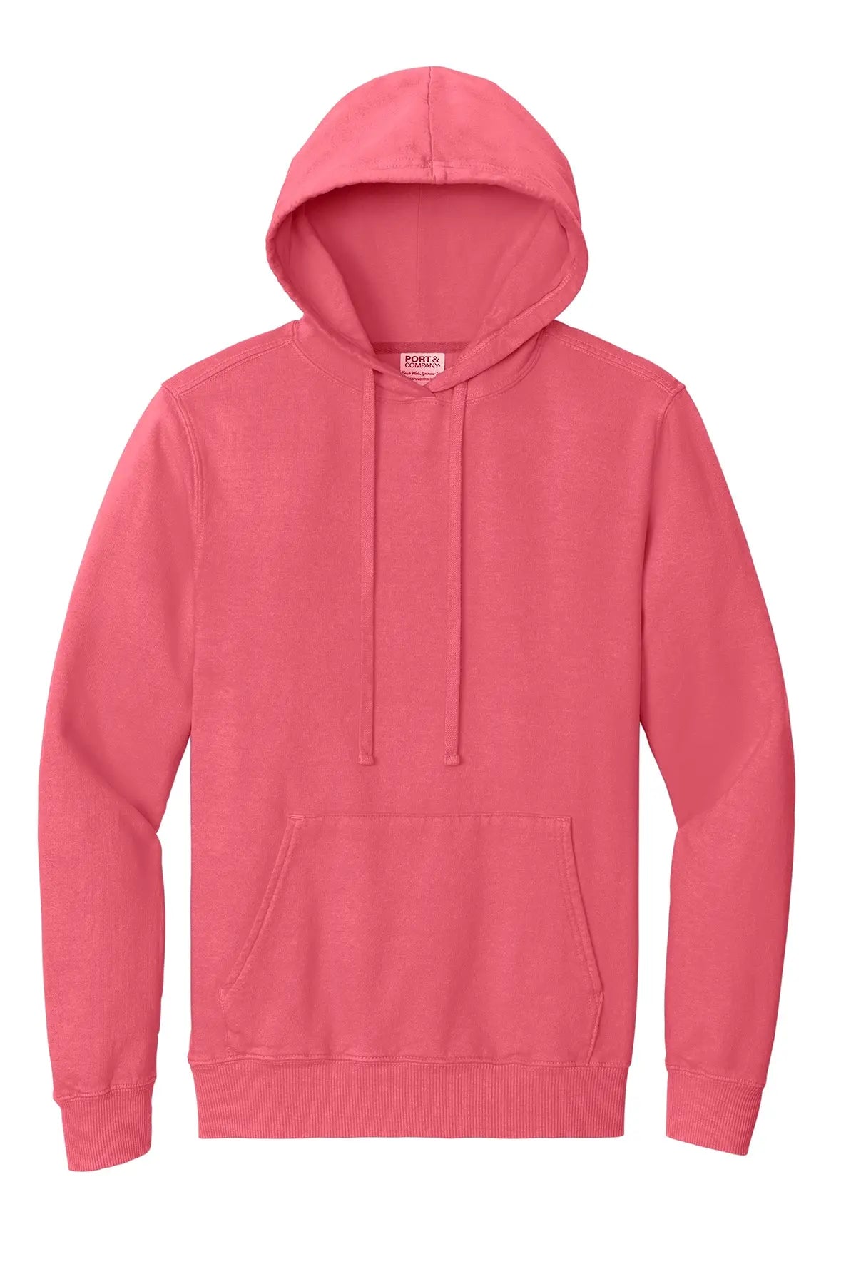 Port & Co™ Beach Wash® Garment-Dyed Pullover Hooded Sweatshirt #PC098H