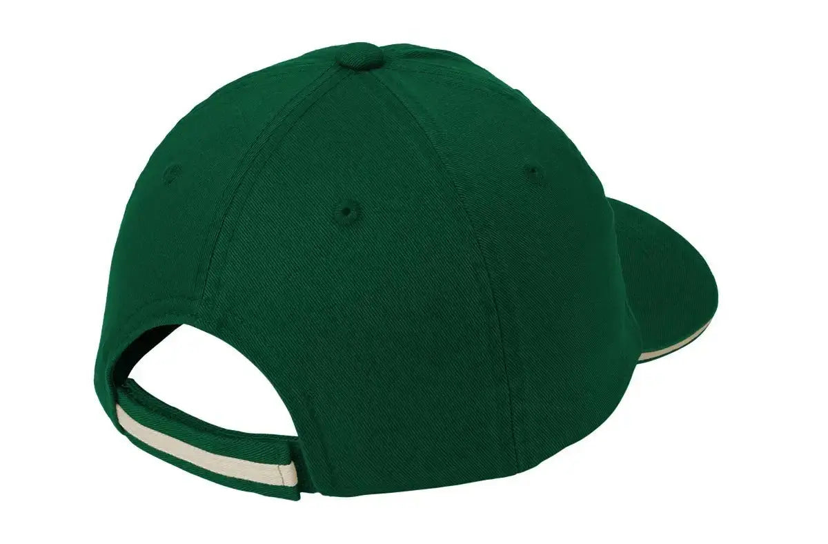 Port Authority® Sandwich Bill Cap with Striped Closure #C830 Game Over Merch