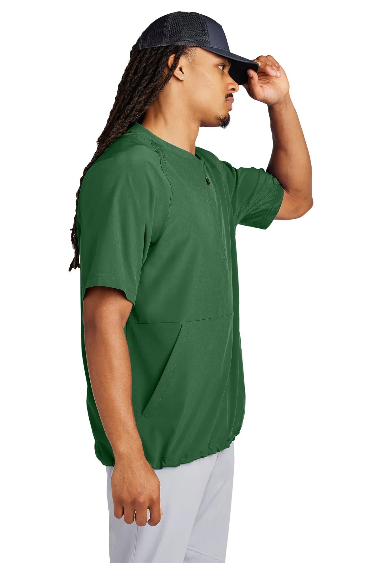Sport-Tek® Repeat 1/2-Zip Short Sleeve Jacket #JST489 Game Over Merch