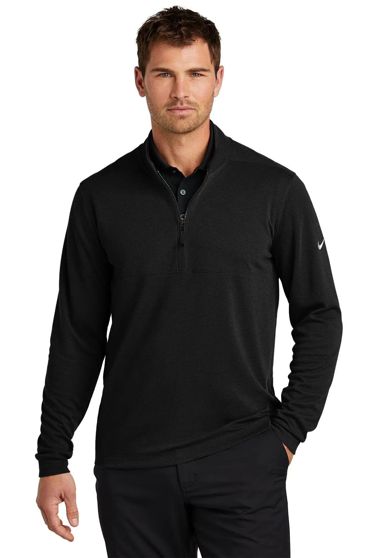 Nike Textured 1/2-Zip Cover-Up #NKDX6702 Game Over Merch