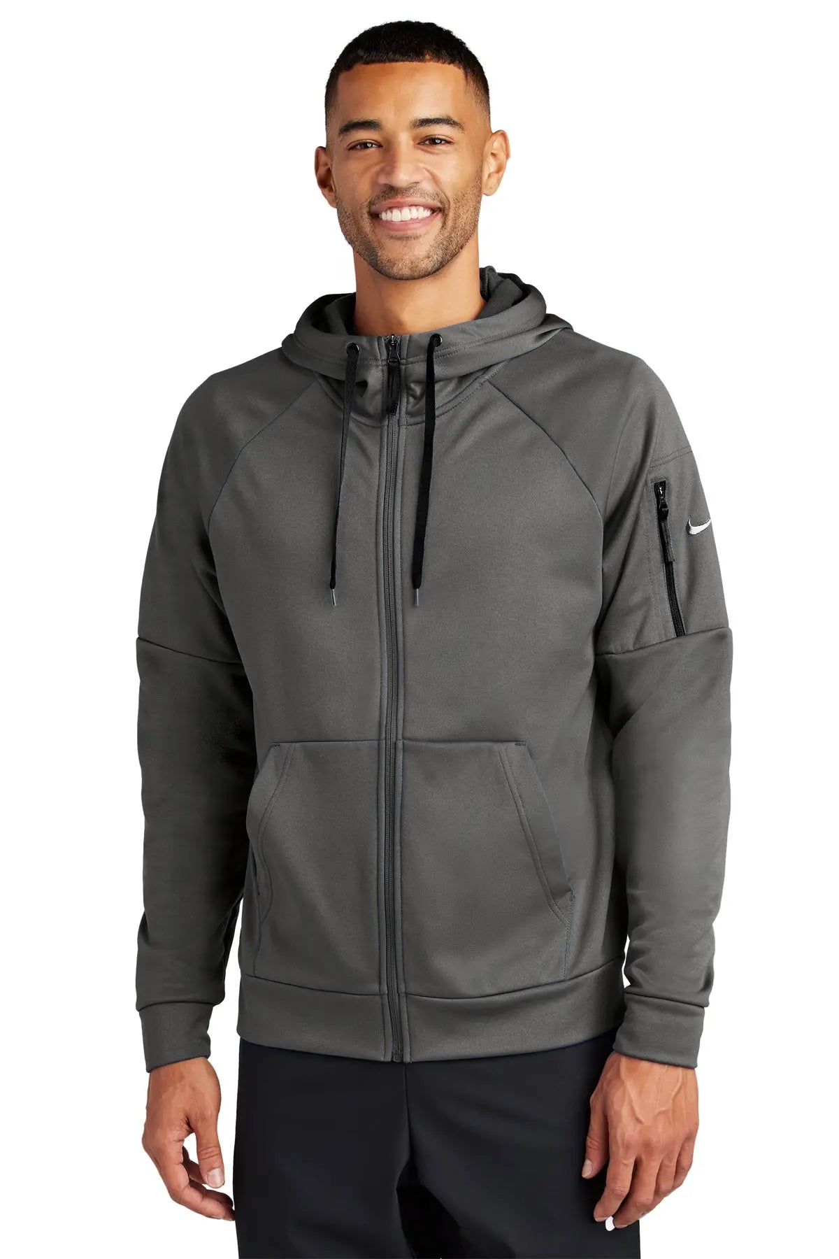 Nike Therma-FIT Pocket Full-Zip Fleece Hoodie #NKFD9859