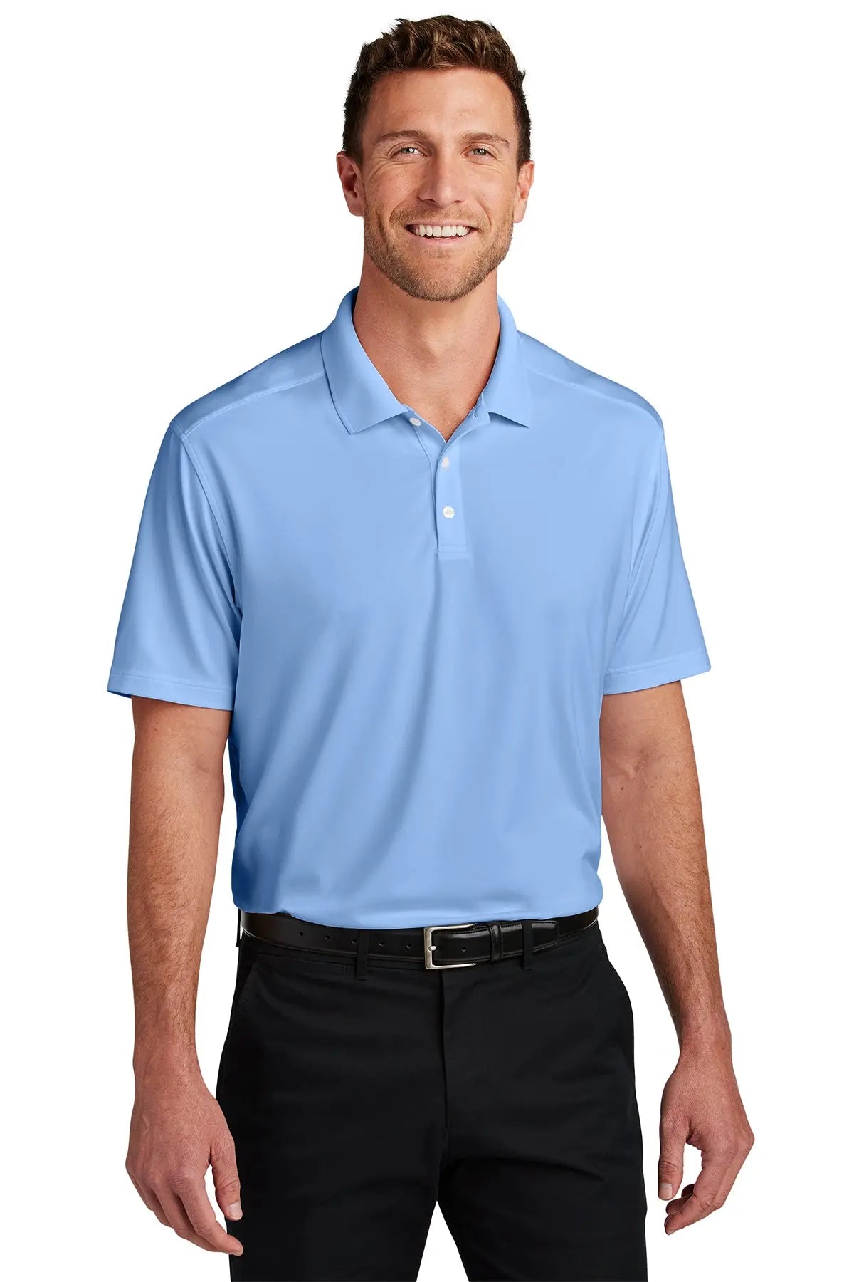 Port Authority® City Stretch Flat Knit Polo #K683Game Over Merch