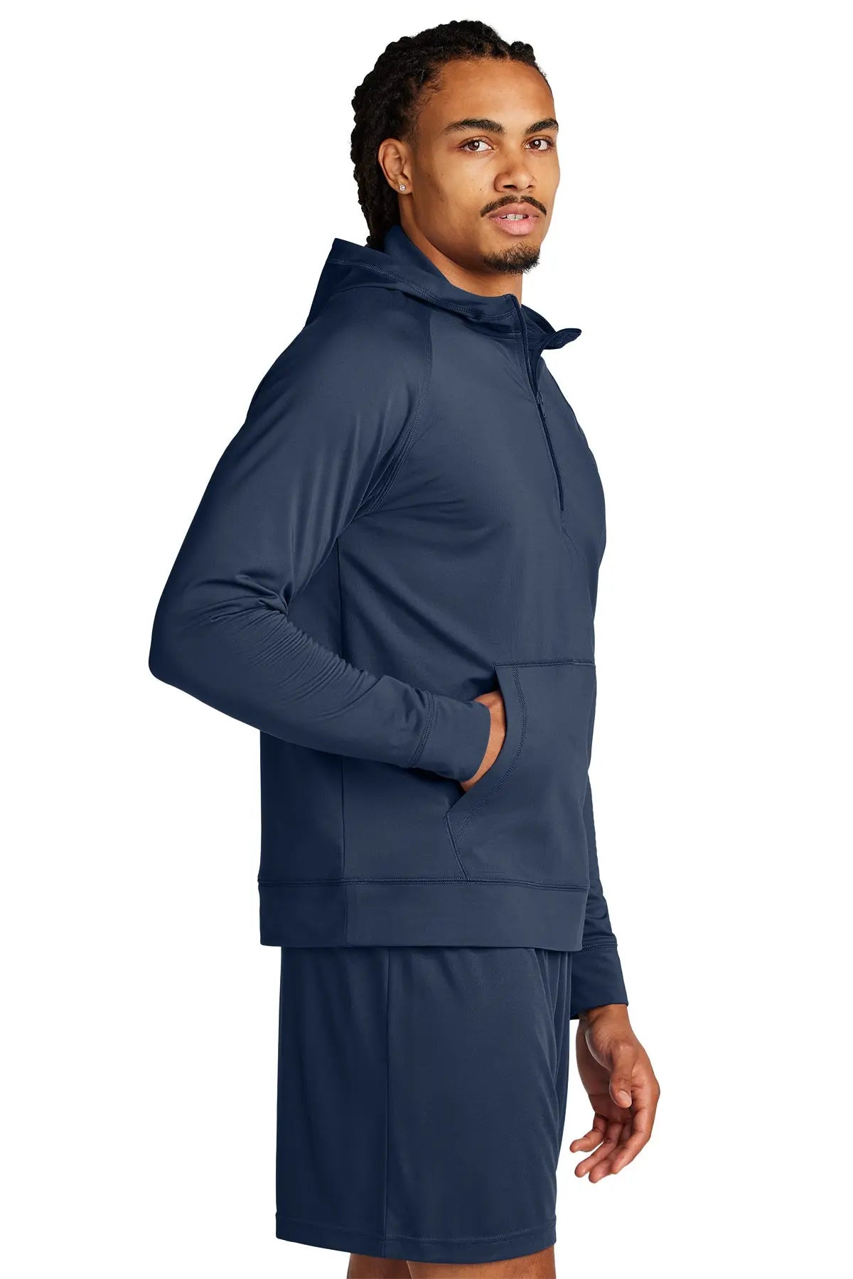 Sport-Tek® Sport-Wick® Stretch 1/2-Zip Hoodie #ST856 Game Over Merch