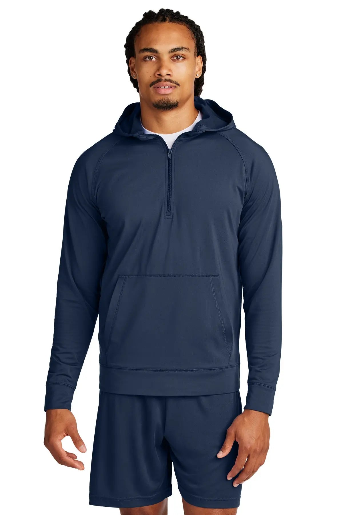 Sport-Tek® Sport-Wick® Stretch 1/2-Zip Hoodie #ST856 Game Over Merch
