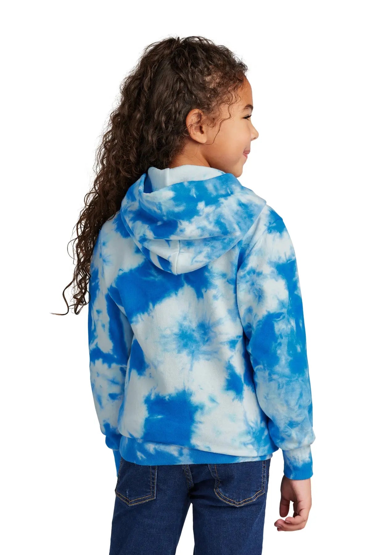 Port & Co™ Youth Crystal Tie-Dye Pullover Hoodie #PC144Y