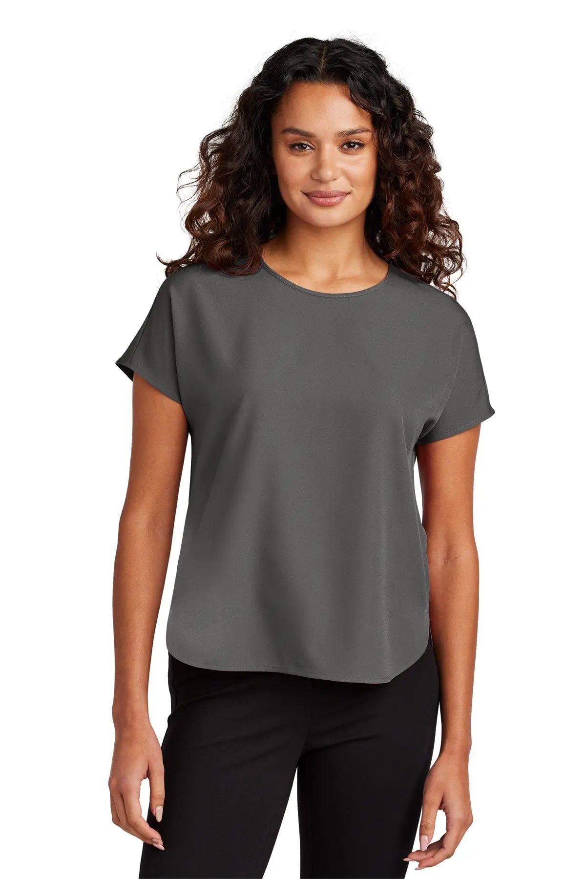 Mercer+Mettle® Women's Stretch Crepe Crew #MM2015