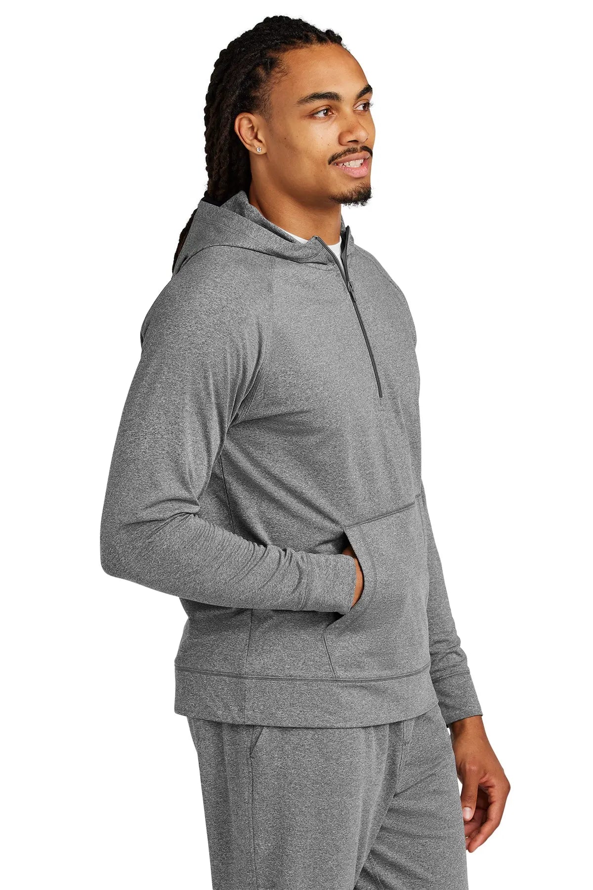 Sport-Tek® Sport-Wick® Stretch 1/2-Zip Hoodie #ST856 Game Over Merch