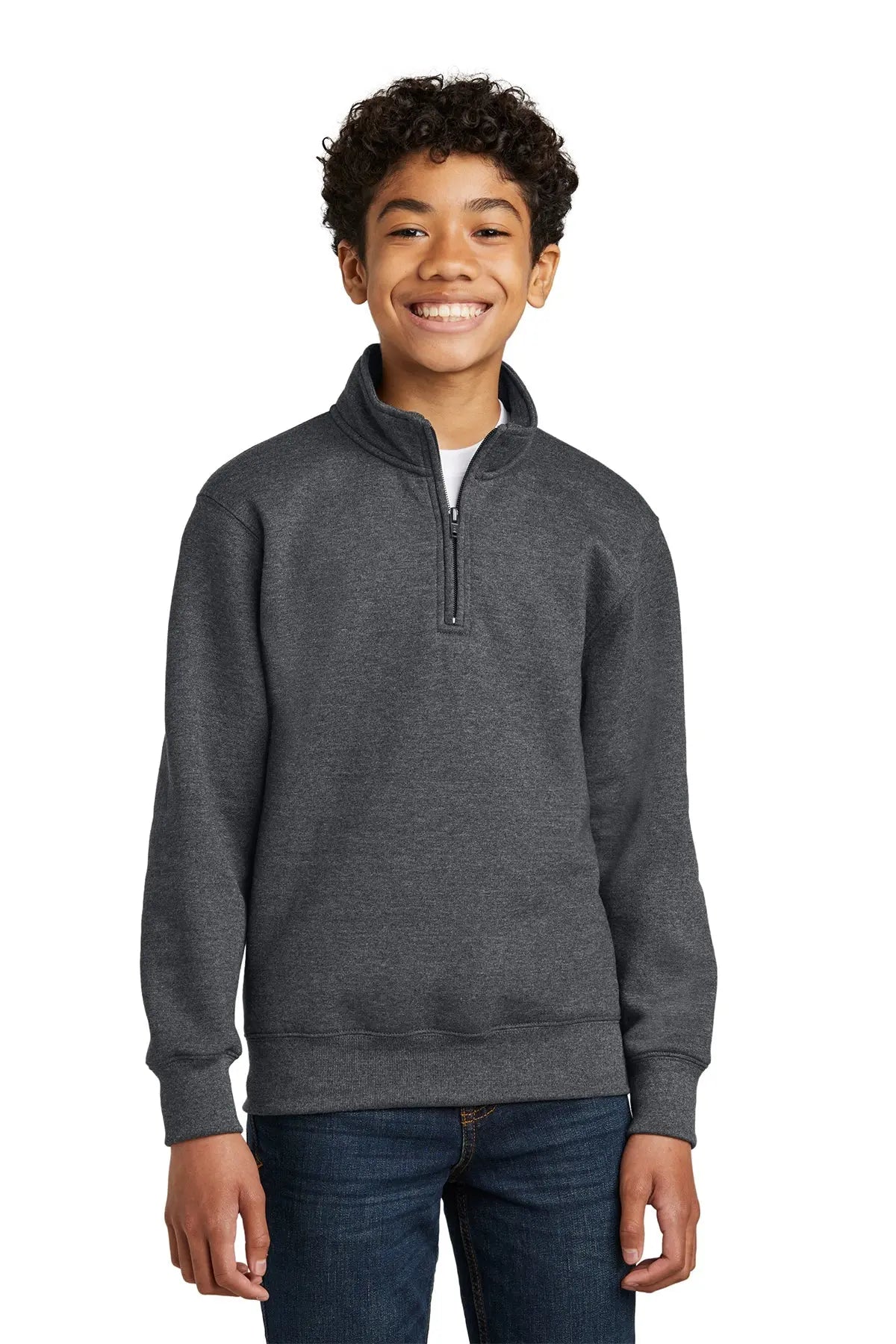 Port & Co™ Youth Core Fleece 1/4-Zip Pullover Sweatshirt #PC78YQ Game Over Merch