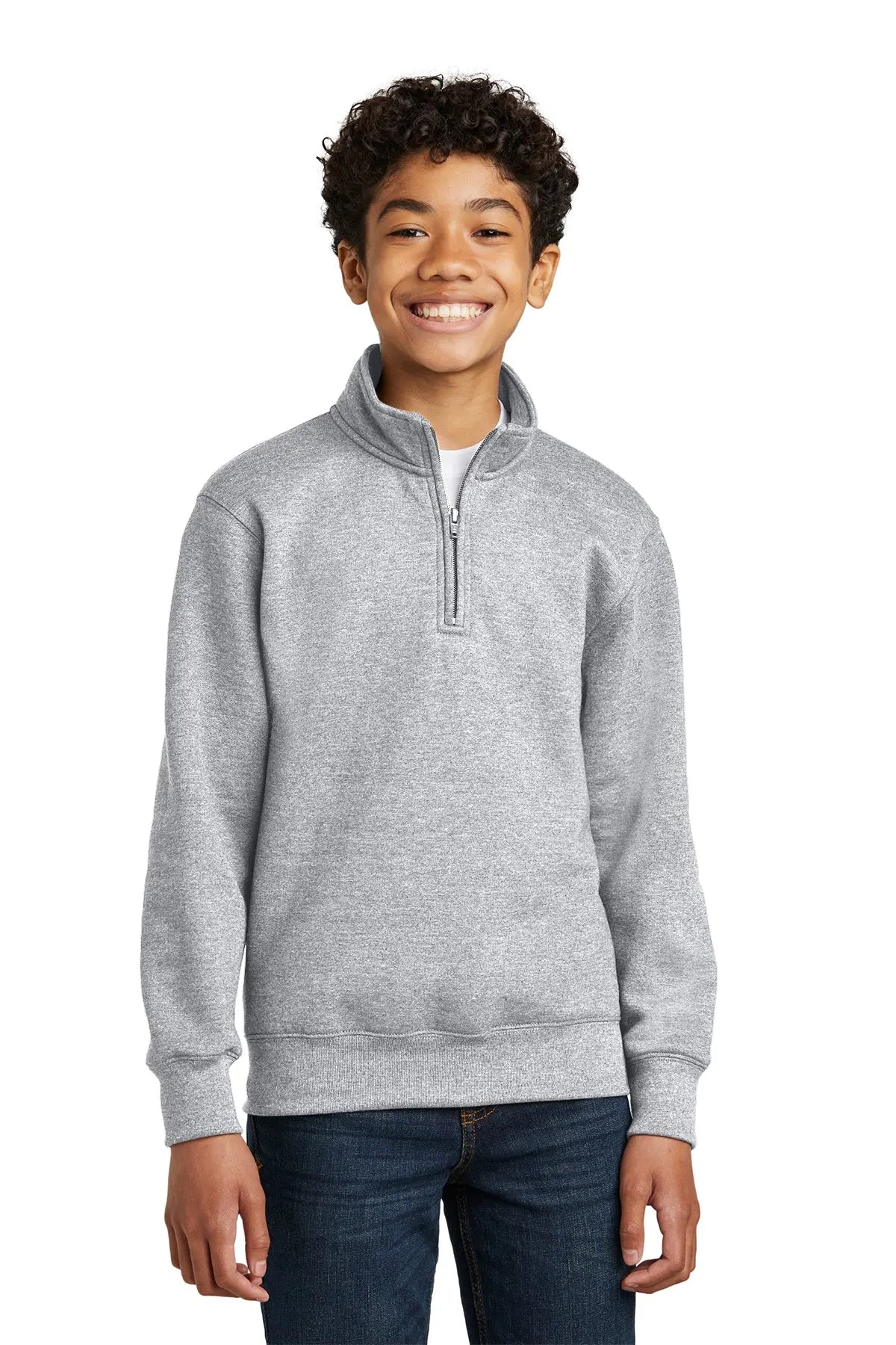 Port & Co™ Youth Core Fleece 1/4-Zip Pullover Sweatshirt #PC78YQ Game Over Merch