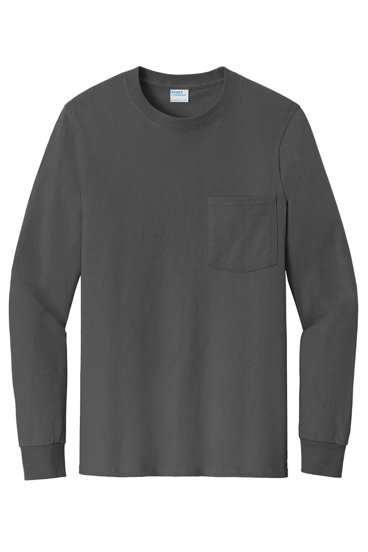Port & Co™ Long Sleeve Essential Pocket Tee #PC61LSP Game Over Merch