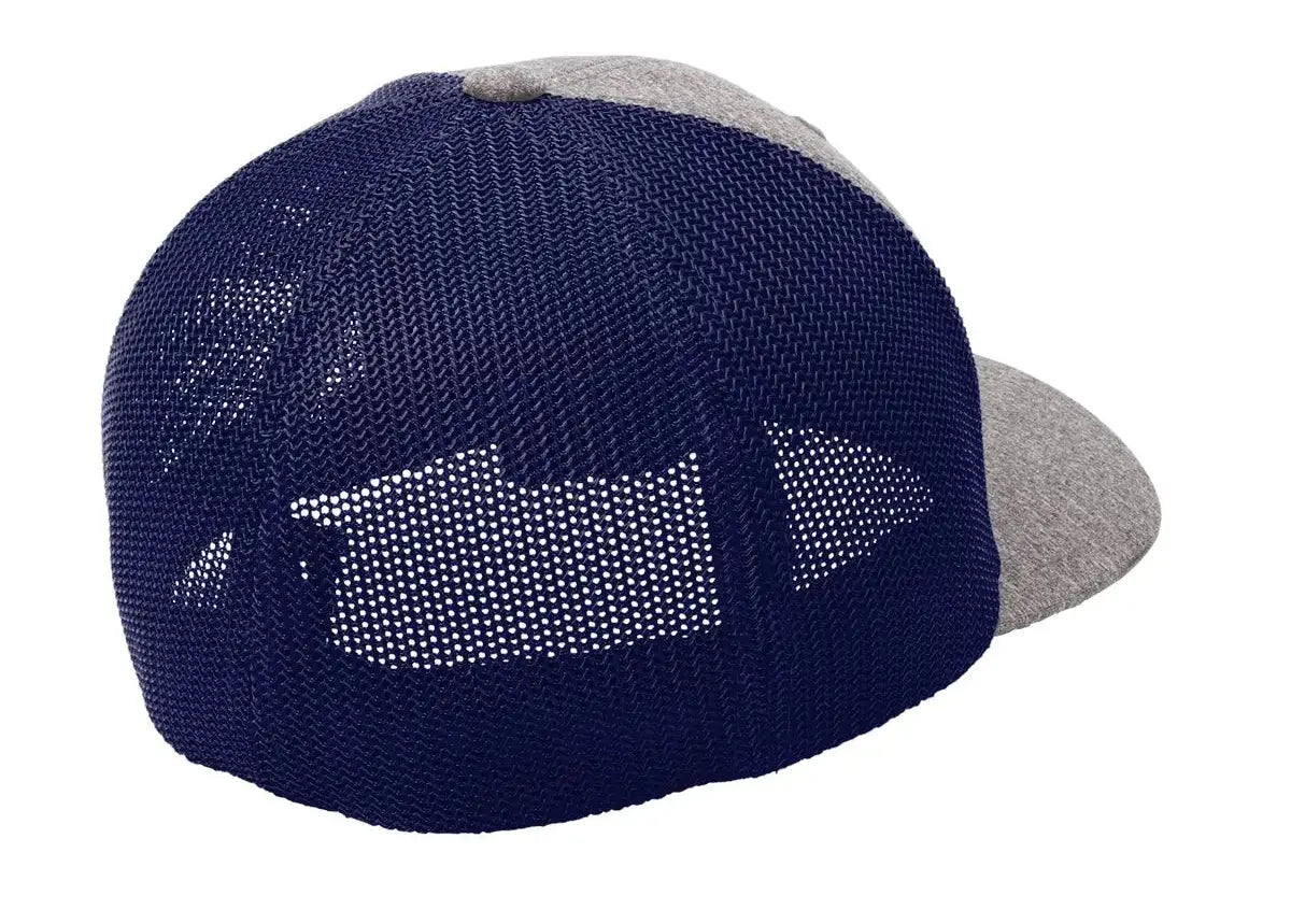 Port Authority ® Flexfit ® Melange Mesh Back Trucker Cap #C302 Game Over Merch