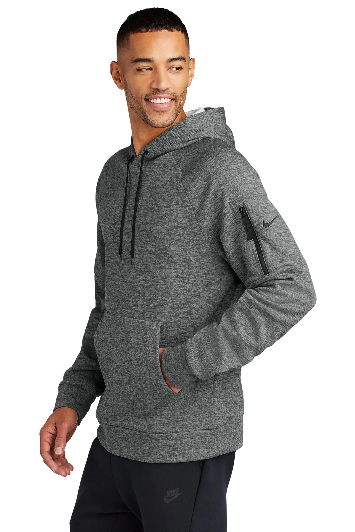 Nike Therma-FIT Pocket Pullover Fleece Hoodie #NKFD9735