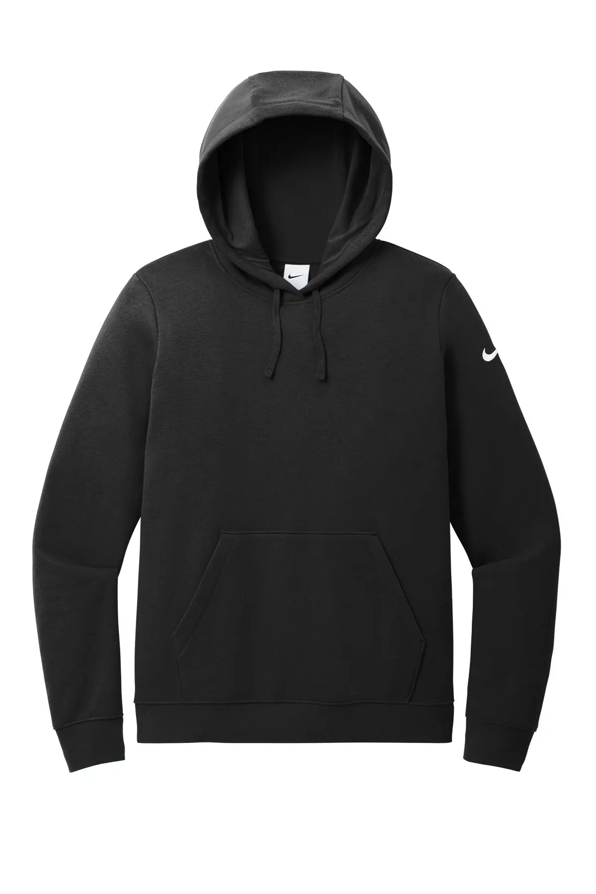 Nike Women's Club Fleece Sleeve Swoosh Pullover Hoodie #NKFD9889