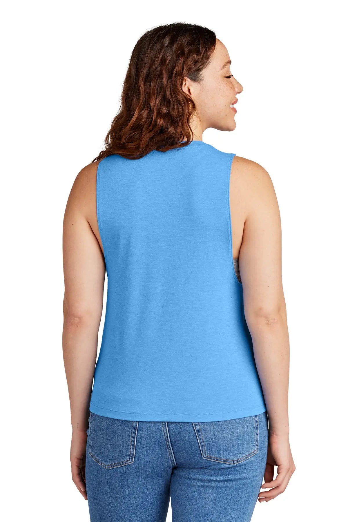Allmade® Women’s Tri-Blend Muscle Tank #AL2020 Game Over Merch