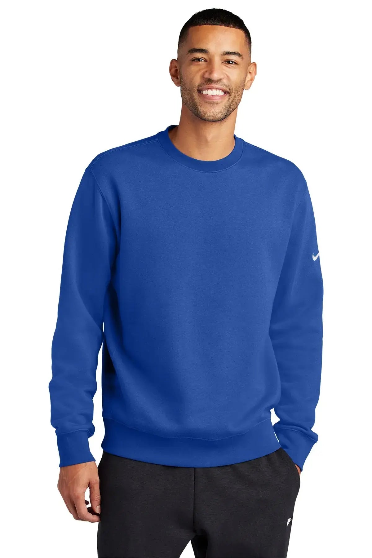 Nike Club Fleece Sleeve Swoosh Crew #NKFD9863 Game Over Merch