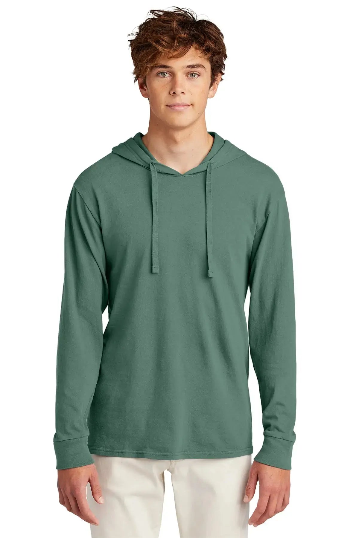 Port & Co™ Beach Wash® Garment-Dyed Pullover Hooded Tee #PC099H Game Over Merch
