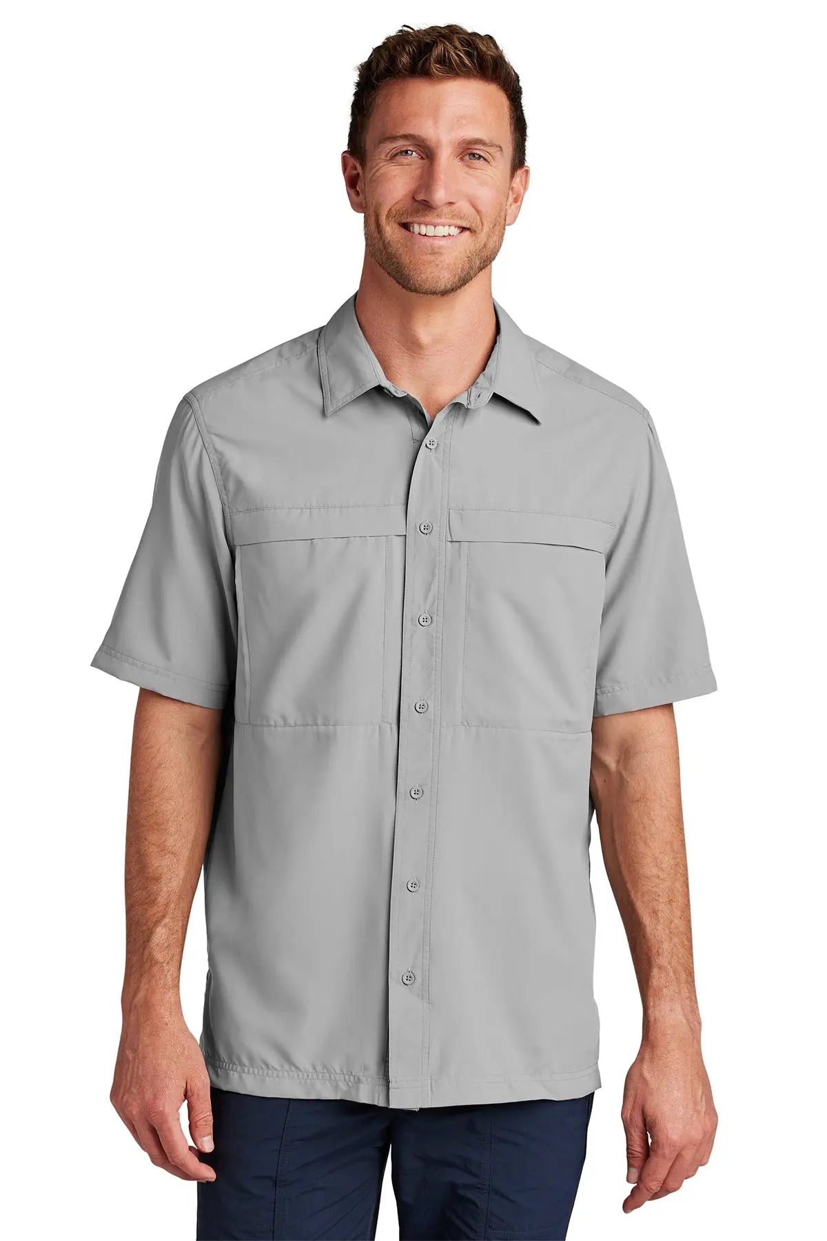 Port Authority® Short Sleeve UV Daybreak Shirt #W961Game Over Merch