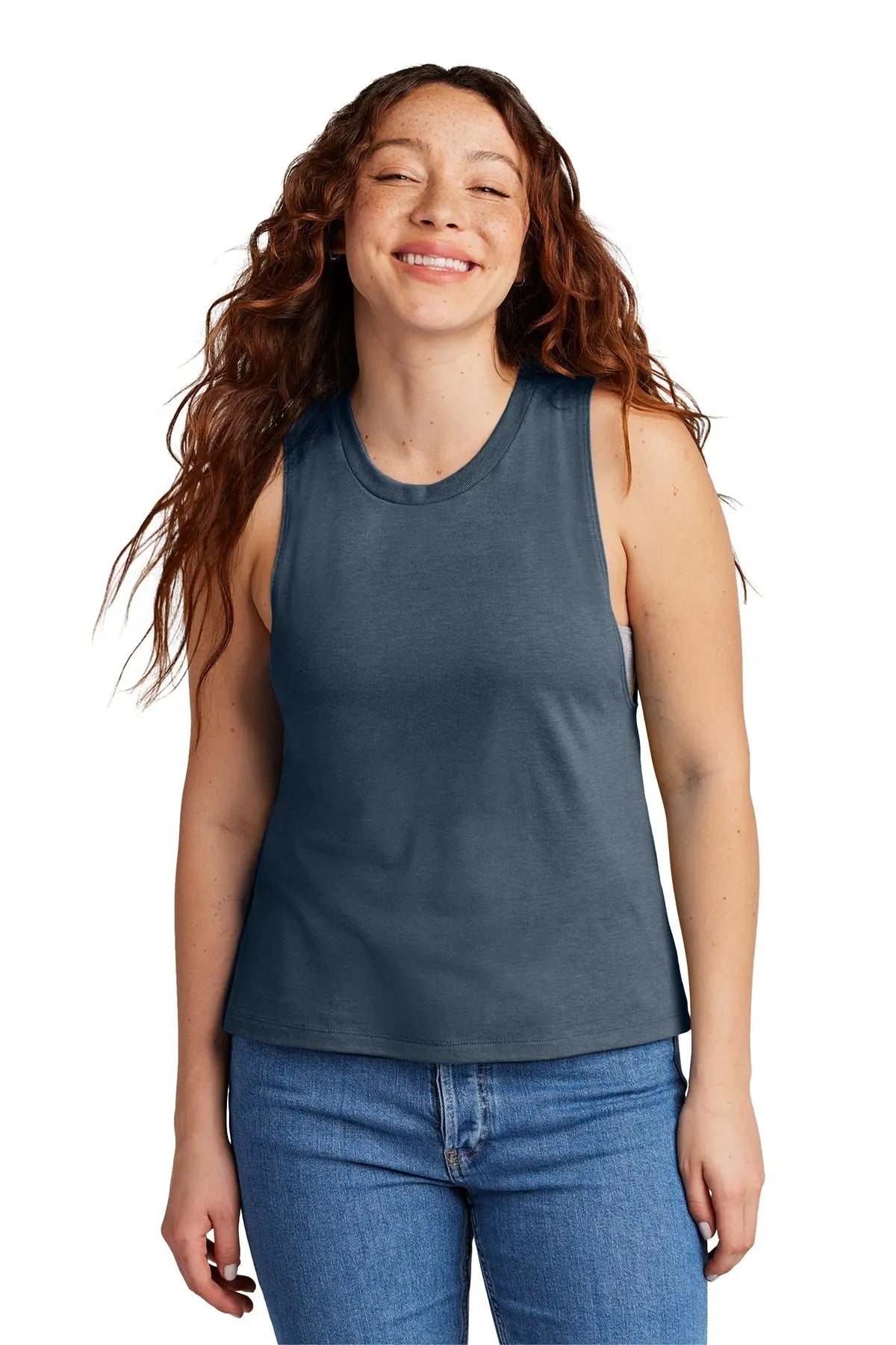 Allmade® Women’s Tri-Blend Muscle Tank #AL2020 Game Over Merch