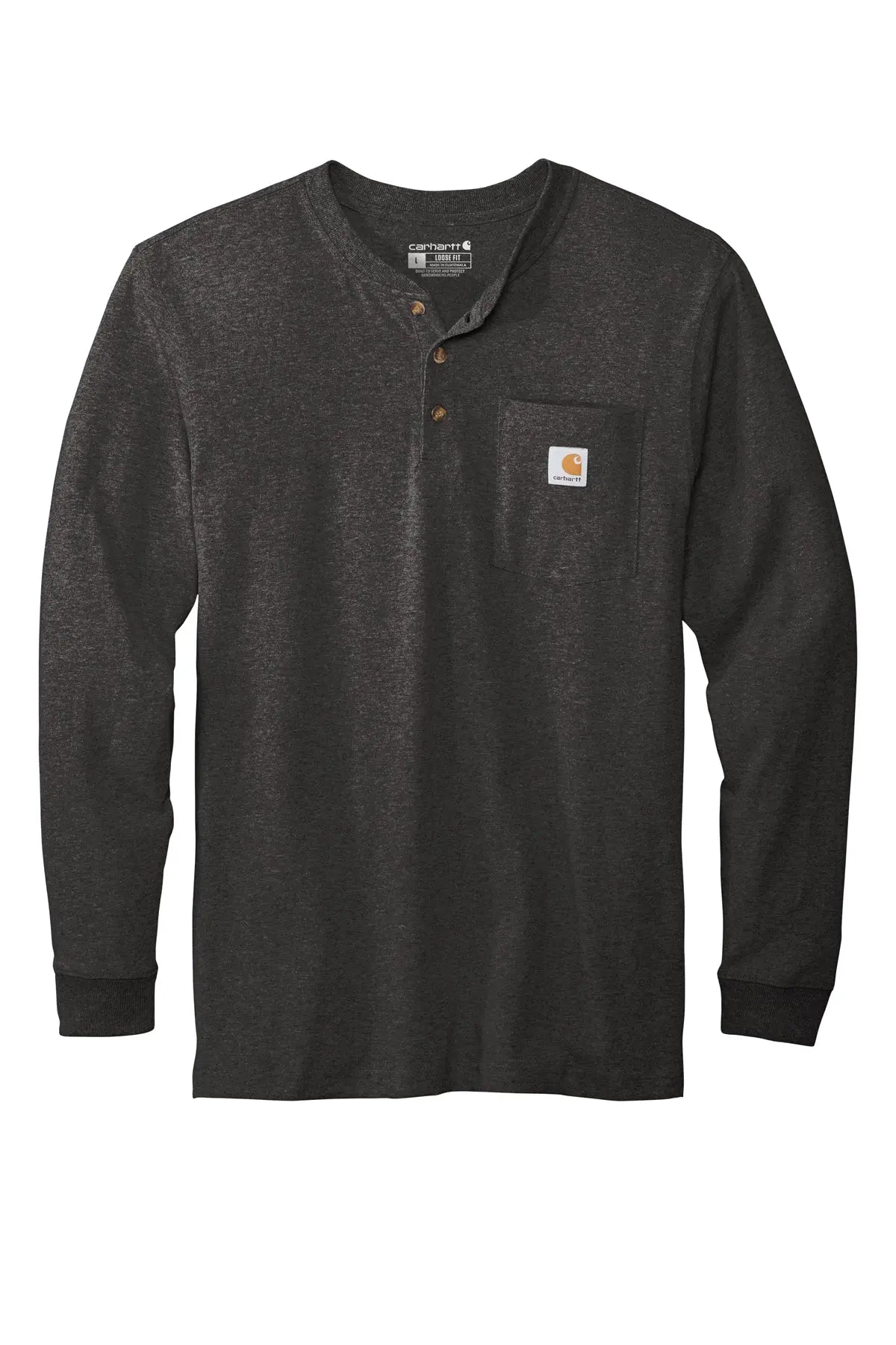 Carhartt® Long Sleeve Henley T-Shirt #CTK128