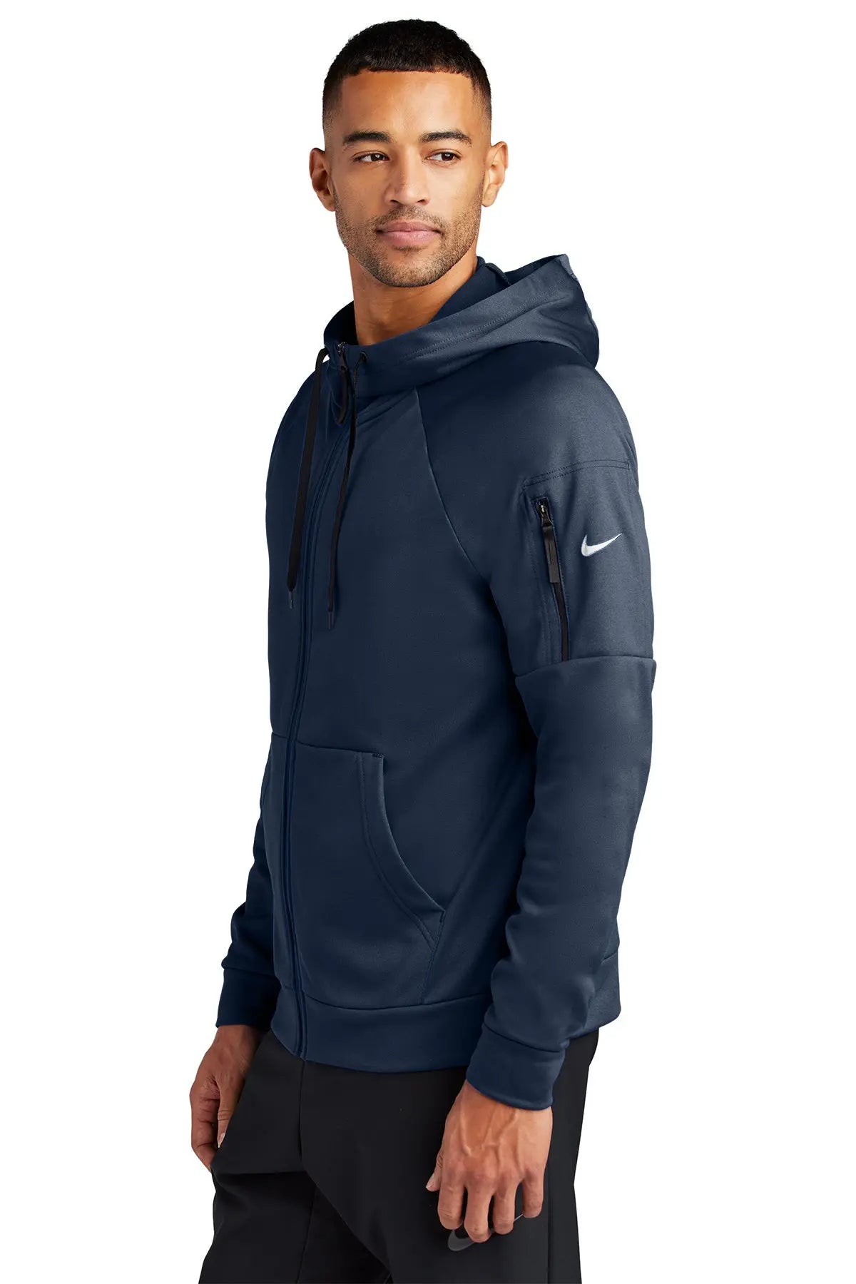 Nike Therma-FIT Pocket Full-Zip Fleece Hoodie #NKFD9859