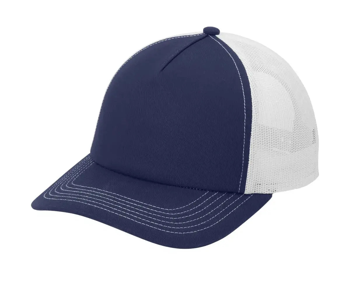 Port Authority® Low-Profile Snapback 5-Panel Trucker Cap #C405LP Game Over Merch
