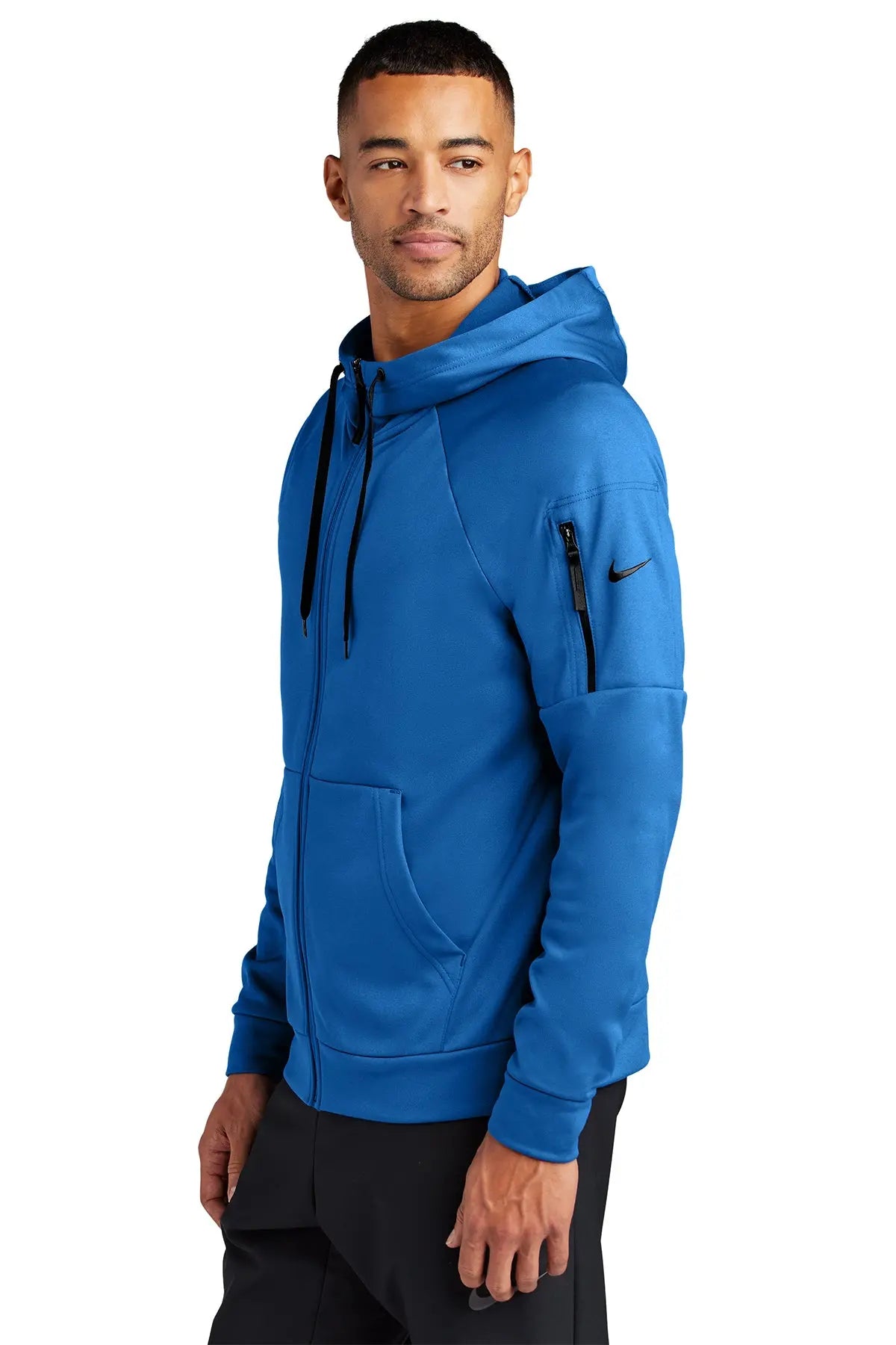 Nike Therma-FIT Pocket Full-Zip Fleece Hoodie #NKFD9859