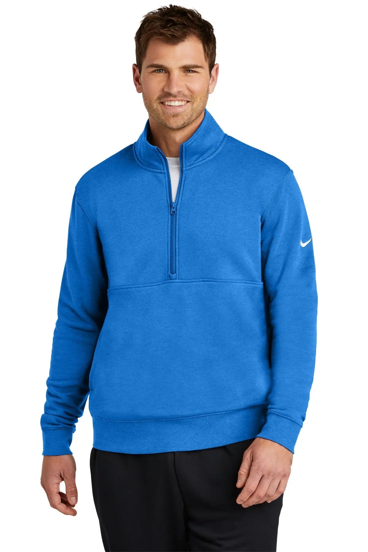 Nike Club Fleece Sleeve Swoosh 1/2-Zip #NKDX6718 Game Over Merch