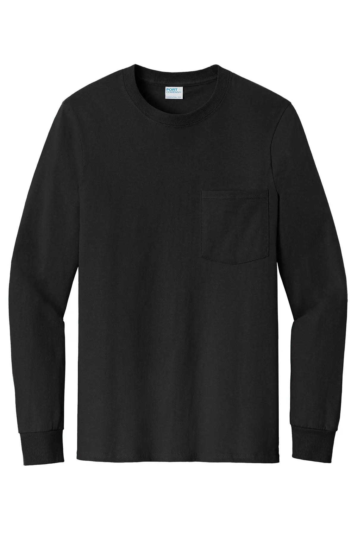 Port & Co™ Long Sleeve Essential Pocket Tee #PC61LSP Game Over Merch