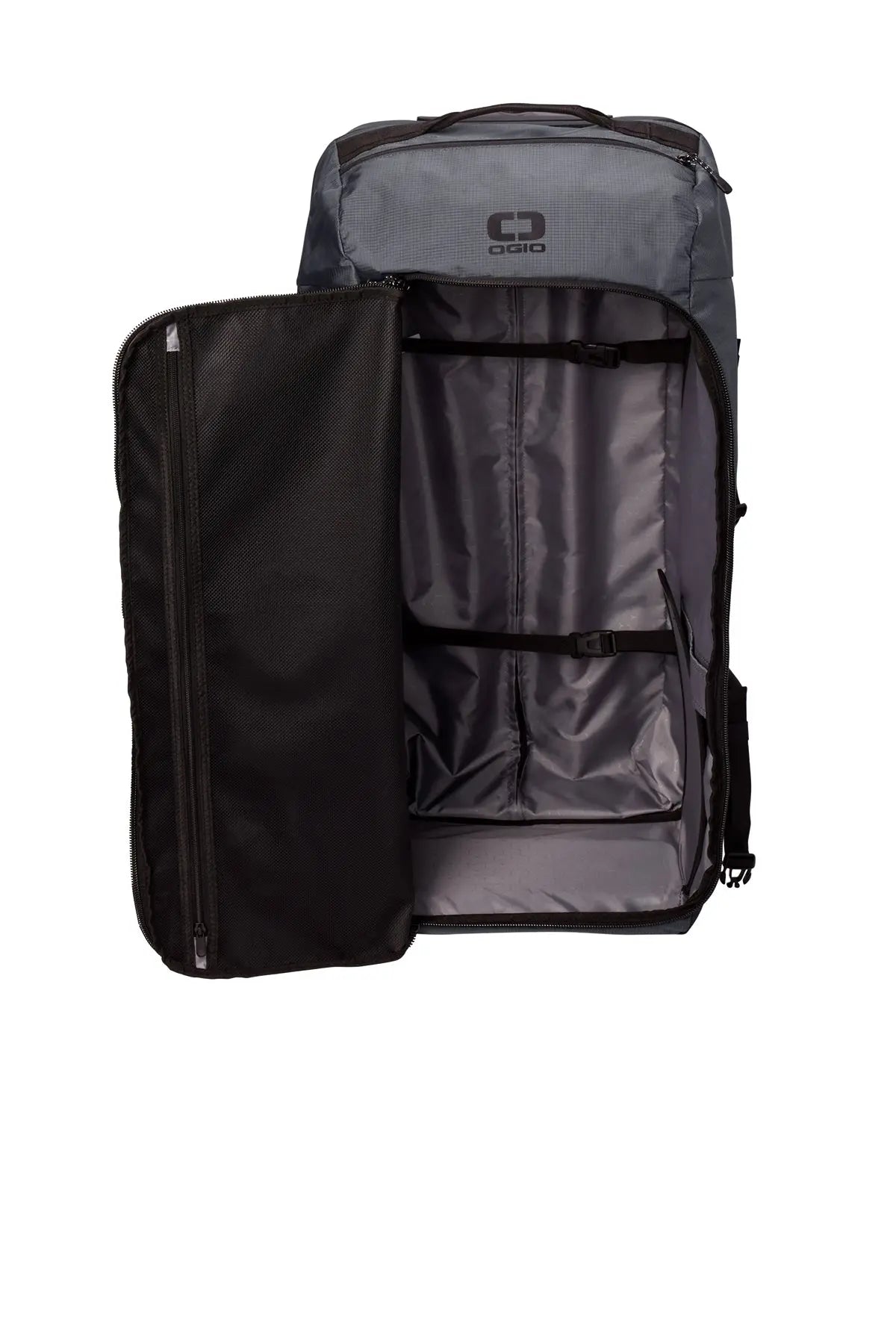 OGIO® Passage Wheeled Checked Duffel #98003 Game Over Merch