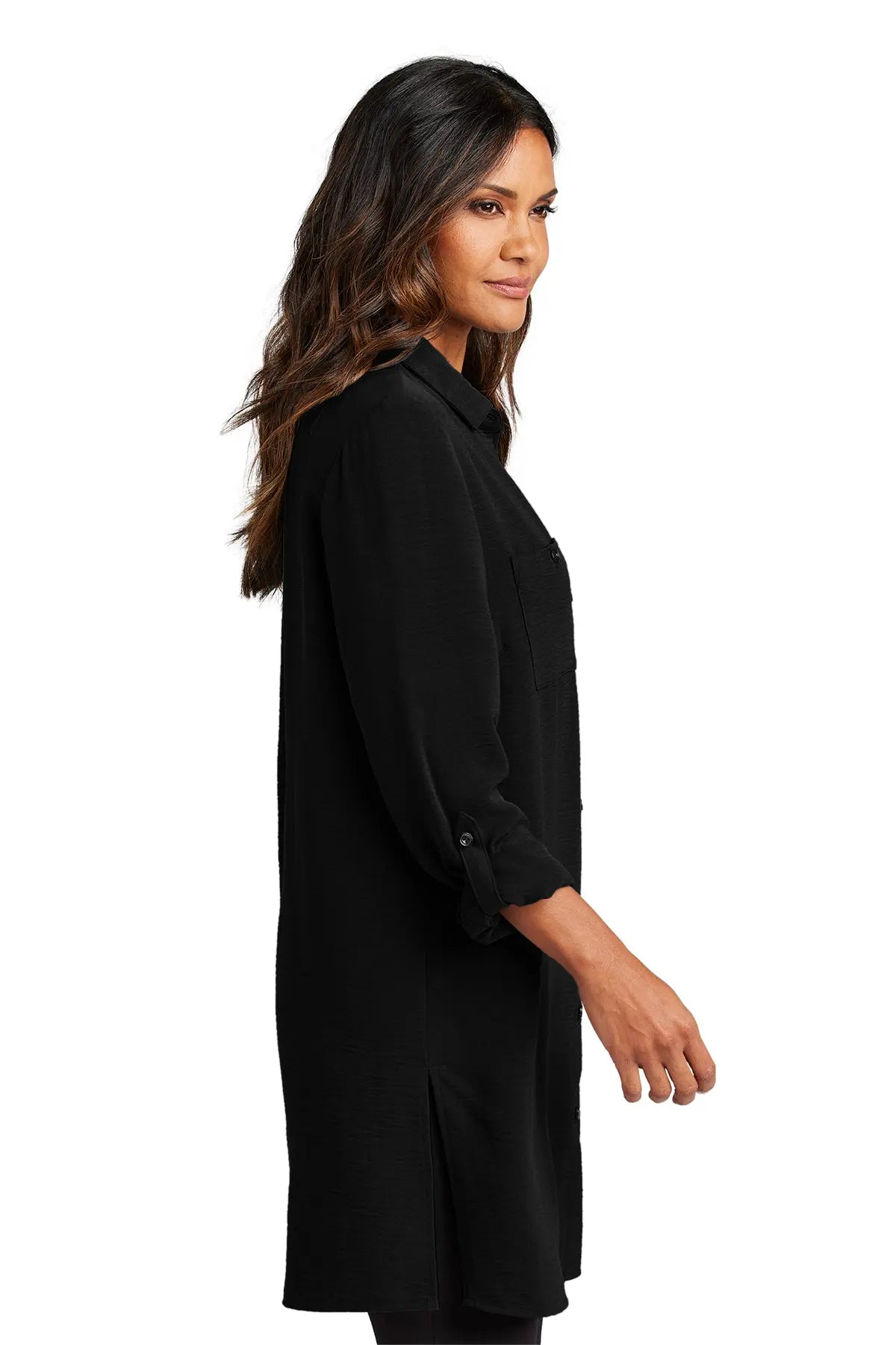 Port Authority® Women's Textured Crepe Long Tunic #LW715