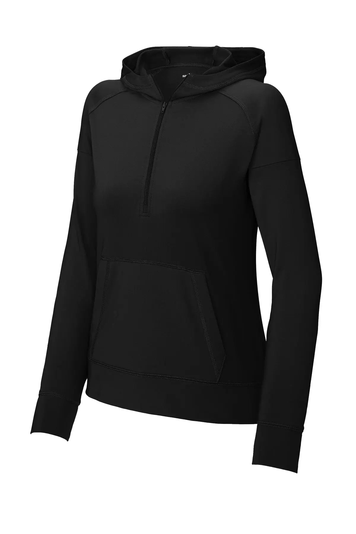 Sport-Tek® Women's Sport-Wick® Stretch 1/2-Zip Hoodie #LST856 Game Over Merch