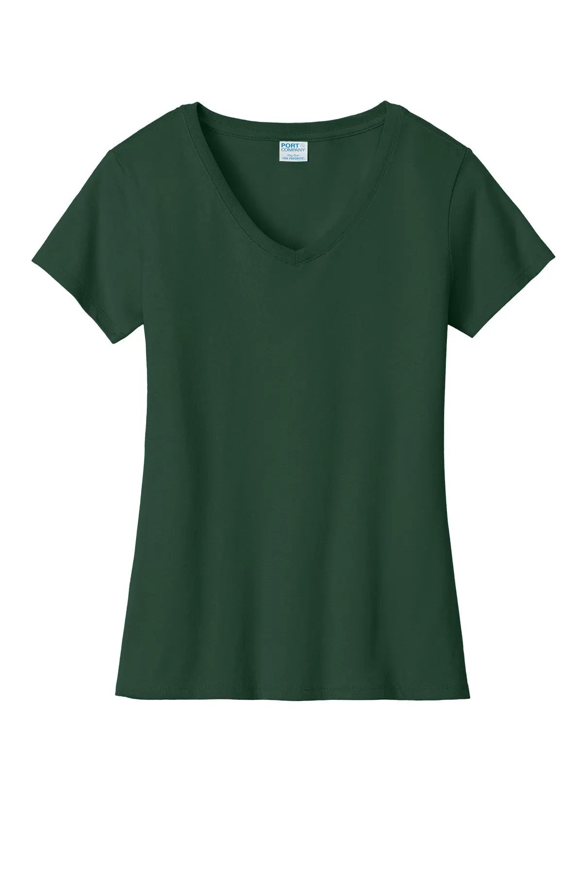 Port & Co™ Women's Fan Favorite™ V-Neck Tee #LPC450V