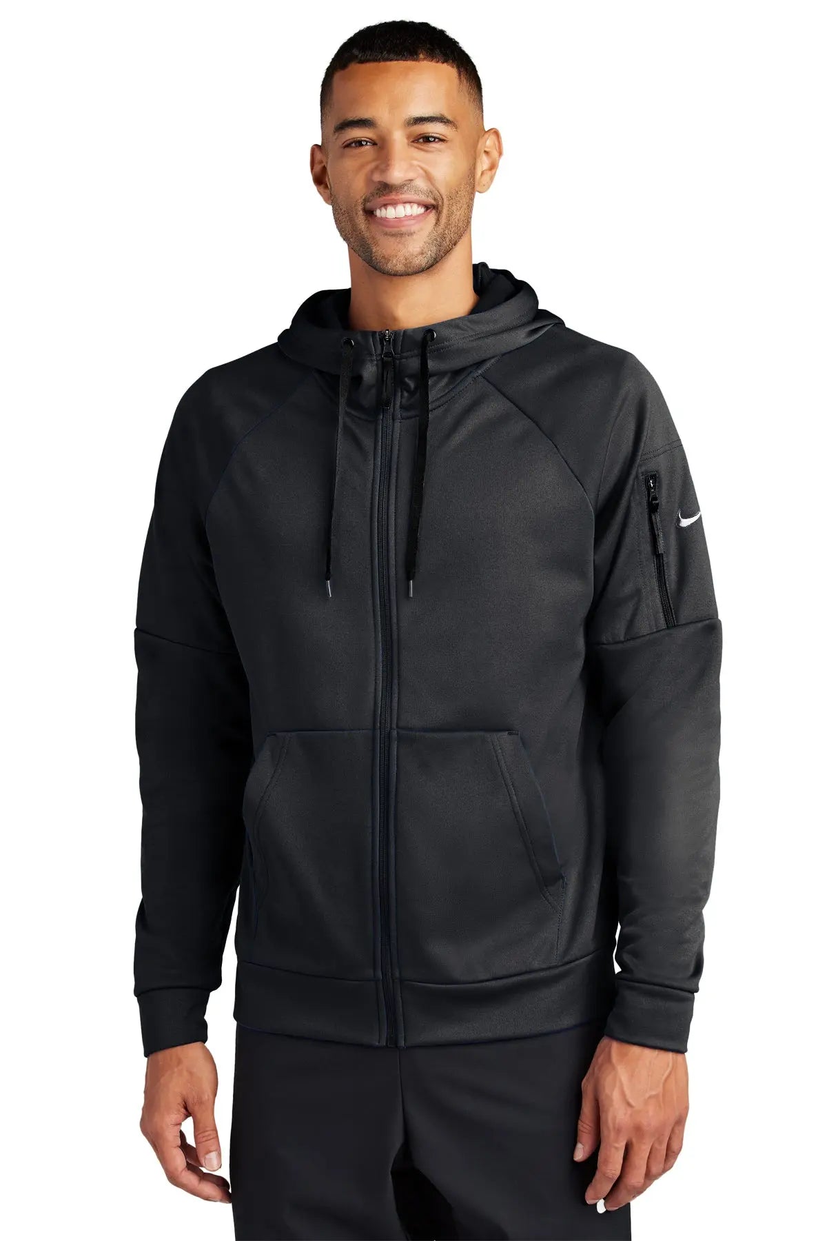 Nike Therma-FIT Pocket Full-Zip Fleece Hoodie #NKFD9859