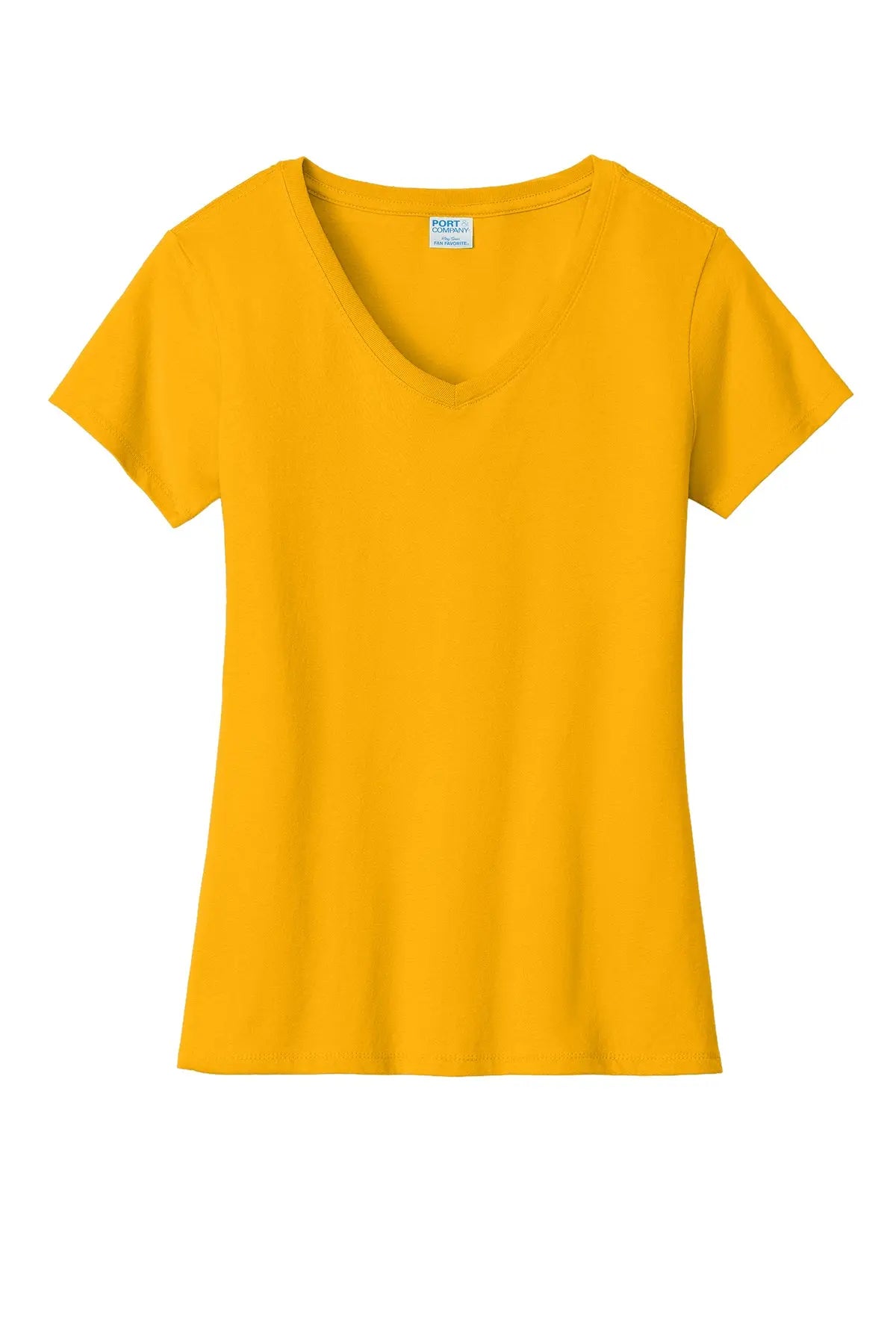 Port & Co™ Women's Fan Favorite™ V-Neck Tee #LPC450V