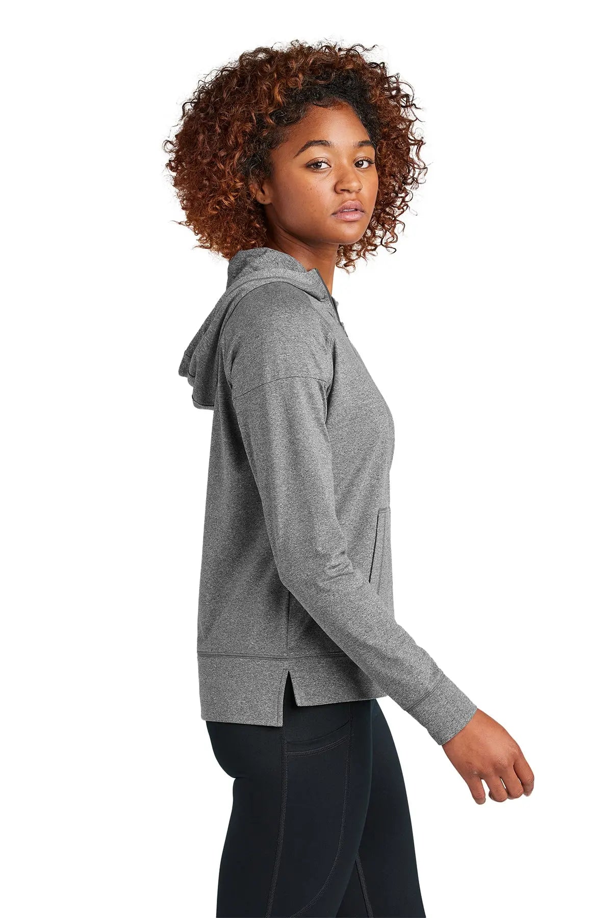 Sport-Tek® Women's Sport-Wick® Stretch 1/2-Zip Hoodie #LST856 Game Over Merch