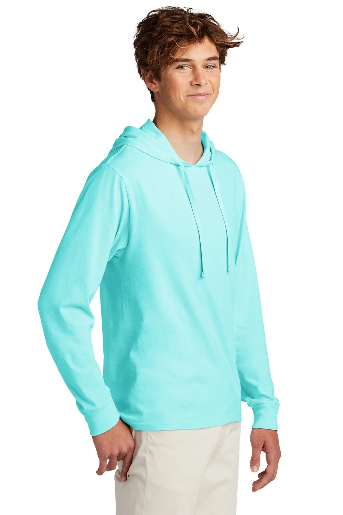 Port & Co™ Beach Wash® Garment-Dyed Pullover Hooded Tee #PC099H