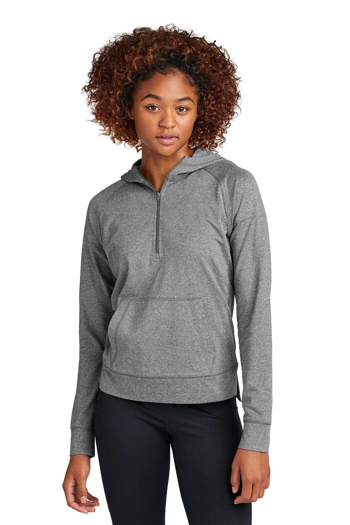 Sport-Tek® Women's Sport-Wick® Stretch 1/2-Zip Hoodie #LST856 Game Over Merch