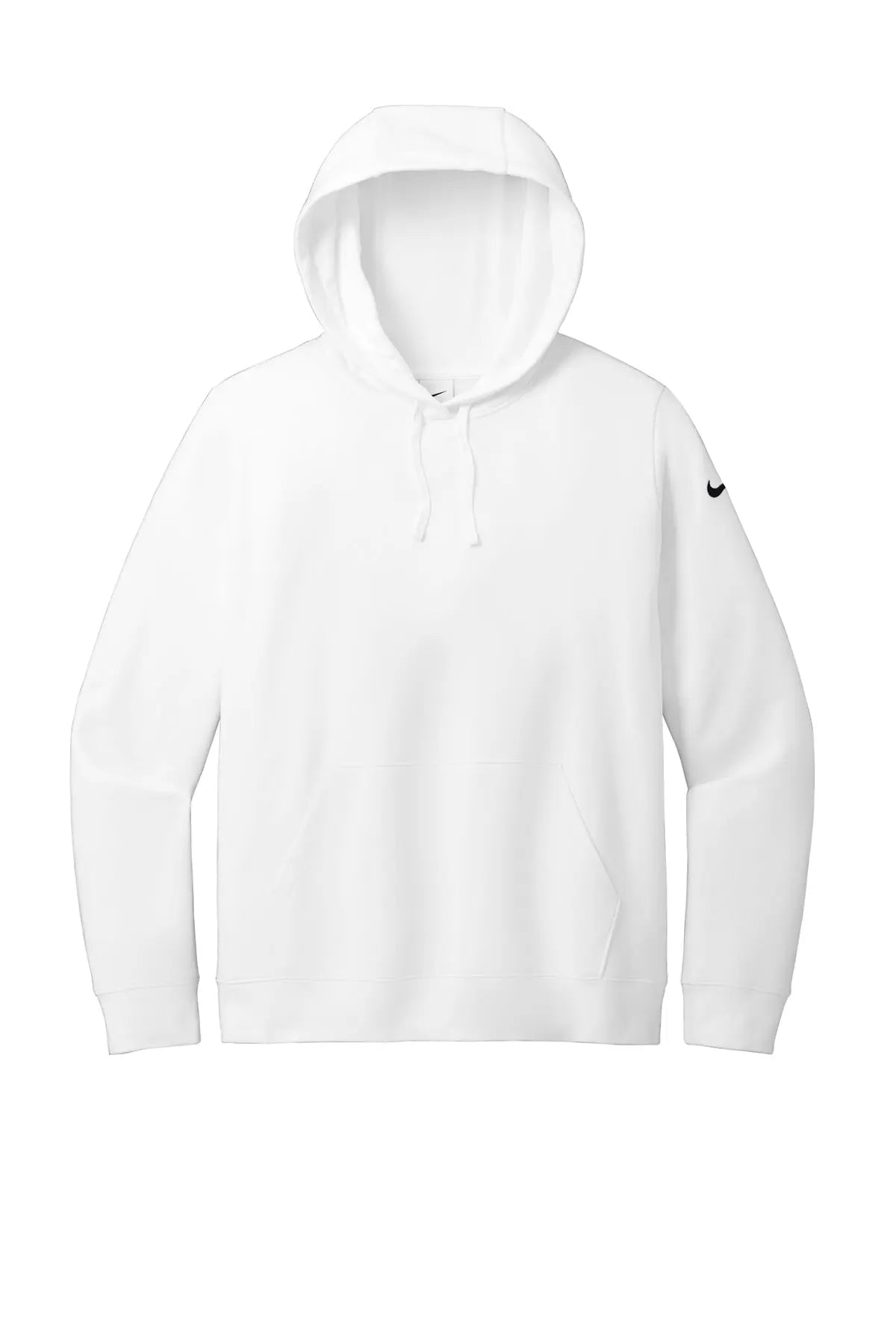 Nike Women's Club Fleece Sleeve Swoosh Pullover Hoodie #NKFD9889