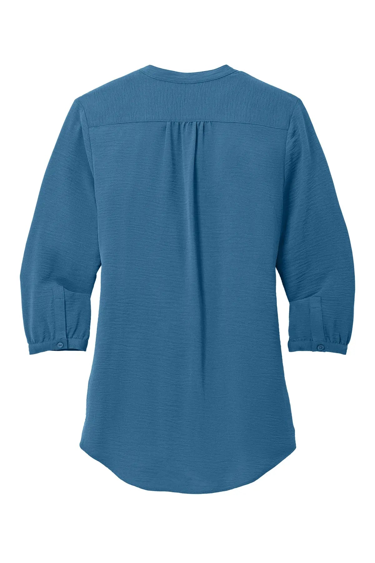 Port Authority® Women's 3/4-Sleeve Textured Crepe Tunic #LW713