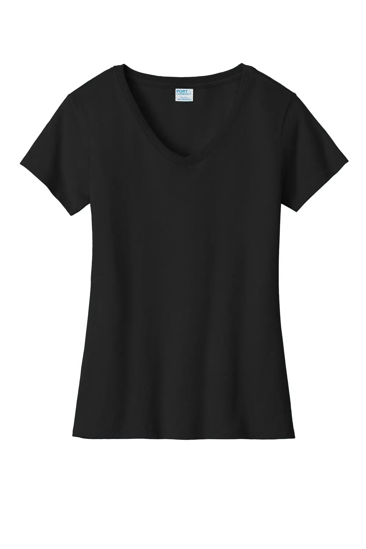 Port & Co™ Women's Fan Favorite™ V-Neck Tee #LPC450V