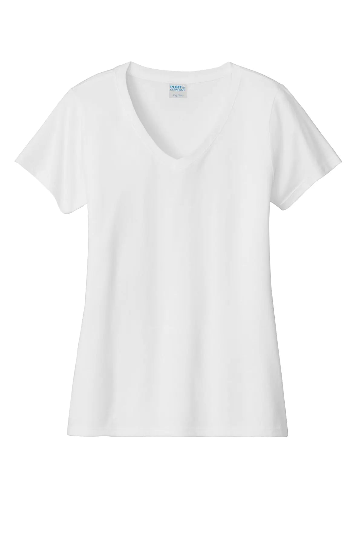Port & Co™ Women's Fan Favorite™ V-Neck Tee #LPC450V