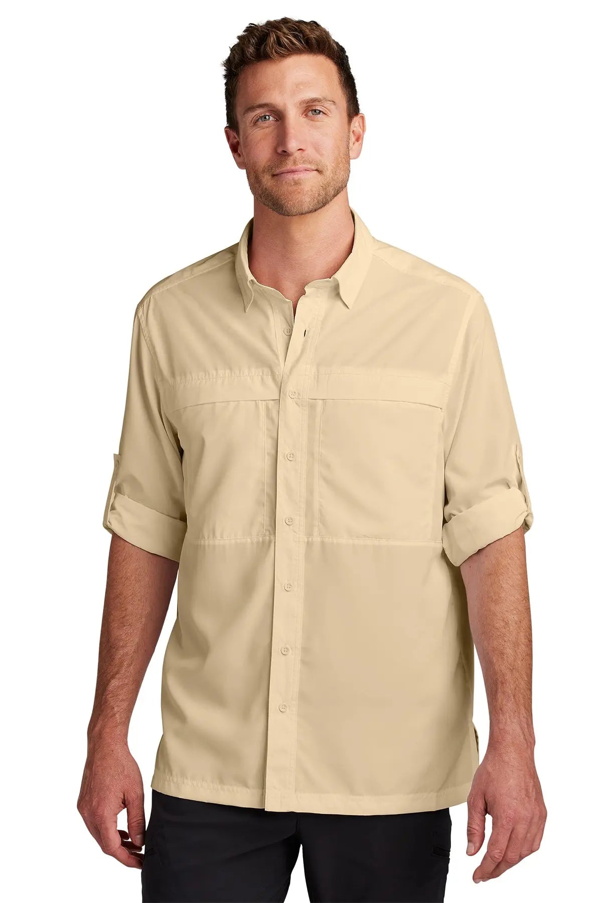 Port Authority® Long Sleeve UV Daybreak Shirt #W960Game Over Merch
