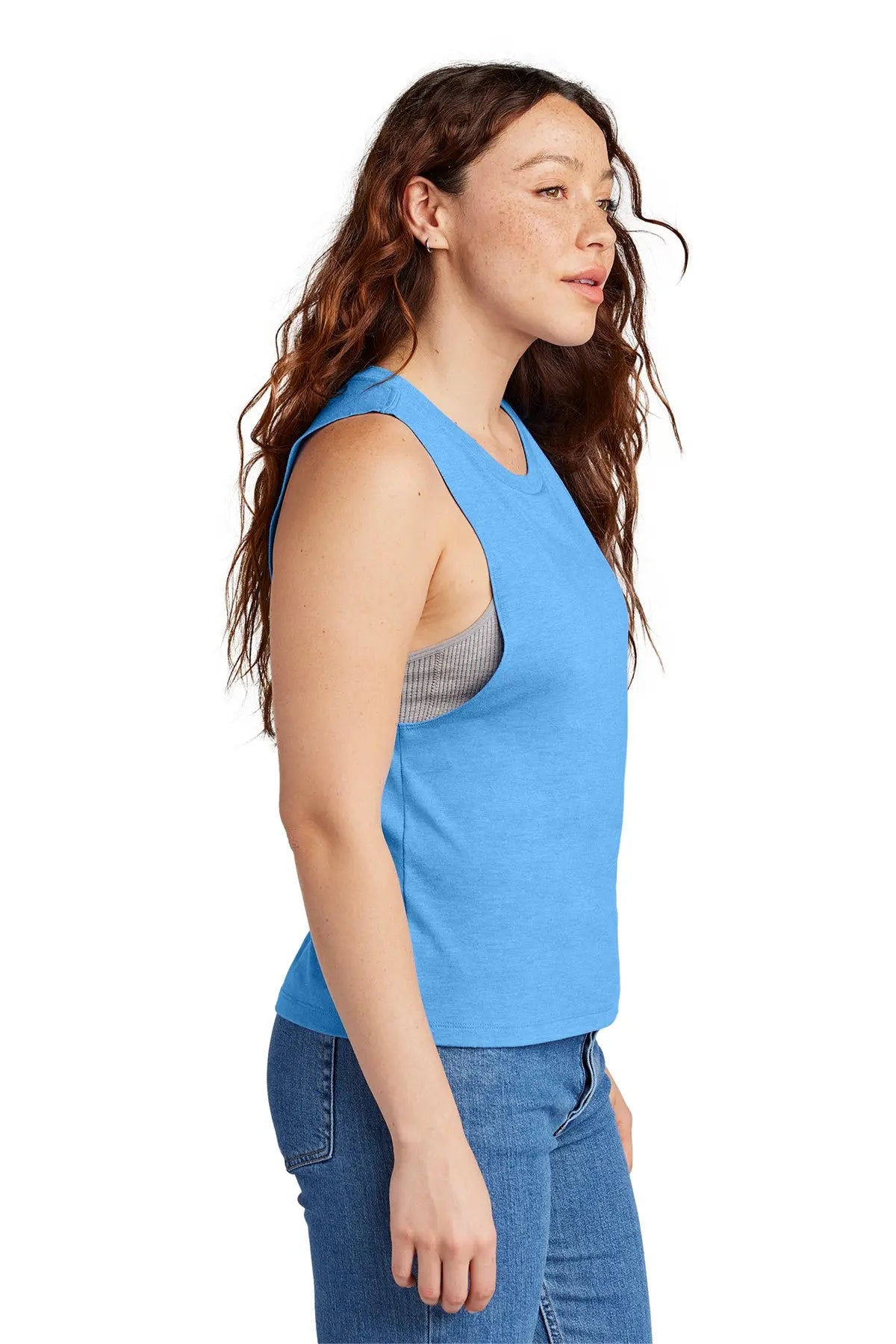 Allmade® Women’s Tri-Blend Muscle Tank #AL2020 Game Over Merch