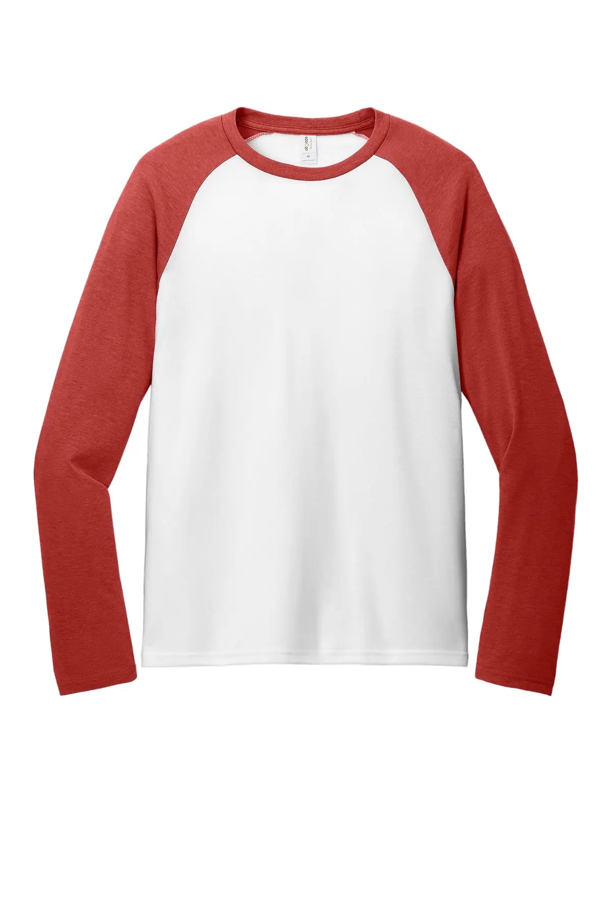 Allmade® Unisex Tri-Blend Long Sleeve Colorblock Raglan #AL6009