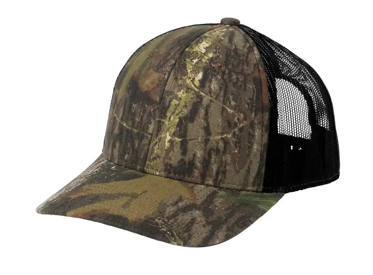 Russell Outdoors™ Camo Snapback Trucker Cap #RU900 Game Over Merch