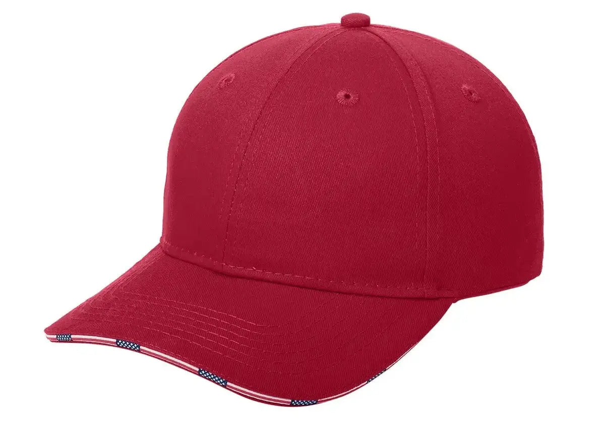 Port Authority® Americana Flag Sandwich Cap #C829 Game Over Merch