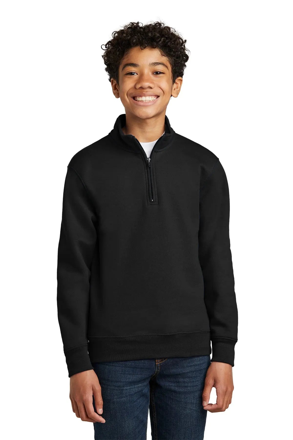 Port & Co™ Youth Core Fleece 1/4-Zip Pullover Sweatshirt #PC78YQ Game Over Merch