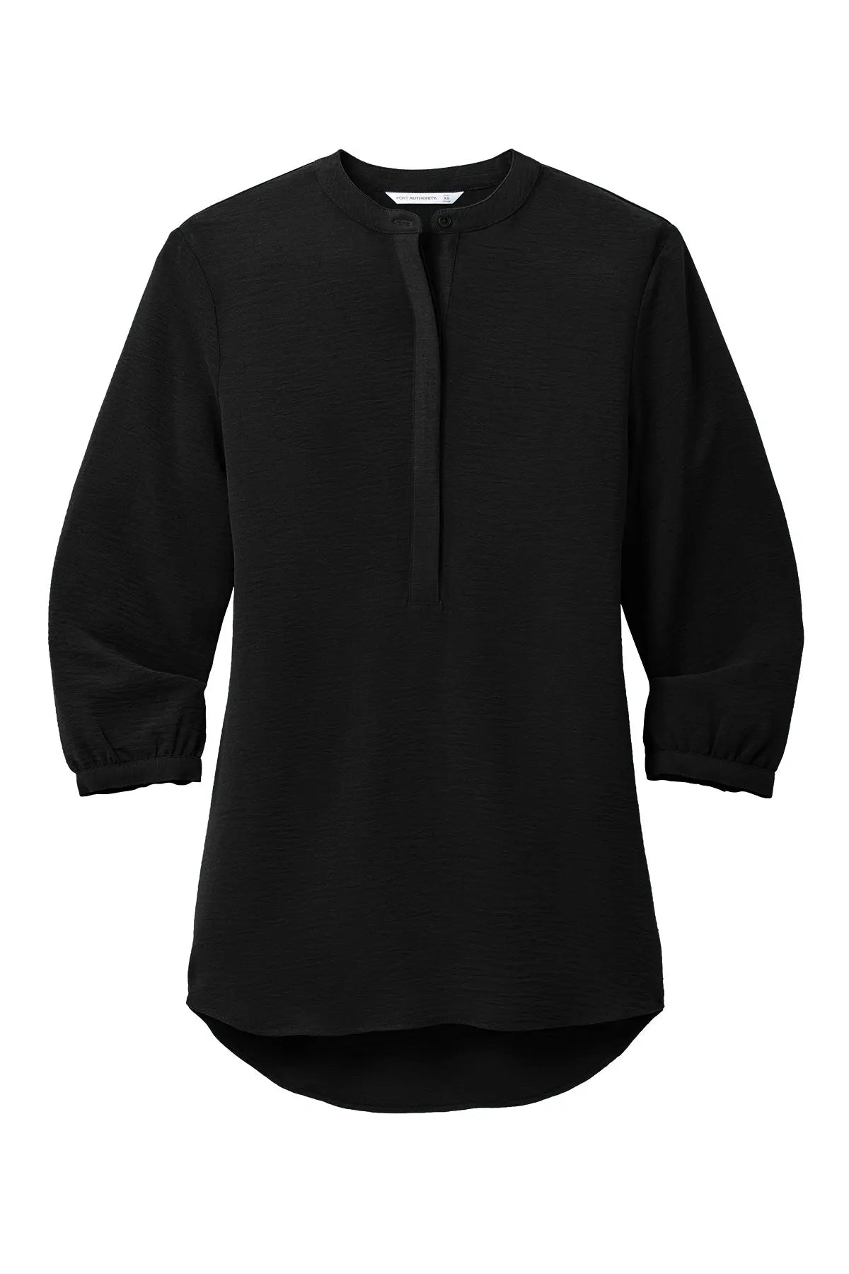 Port Authority® Women's 3/4-Sleeve Textured Crepe Tunic #LW713