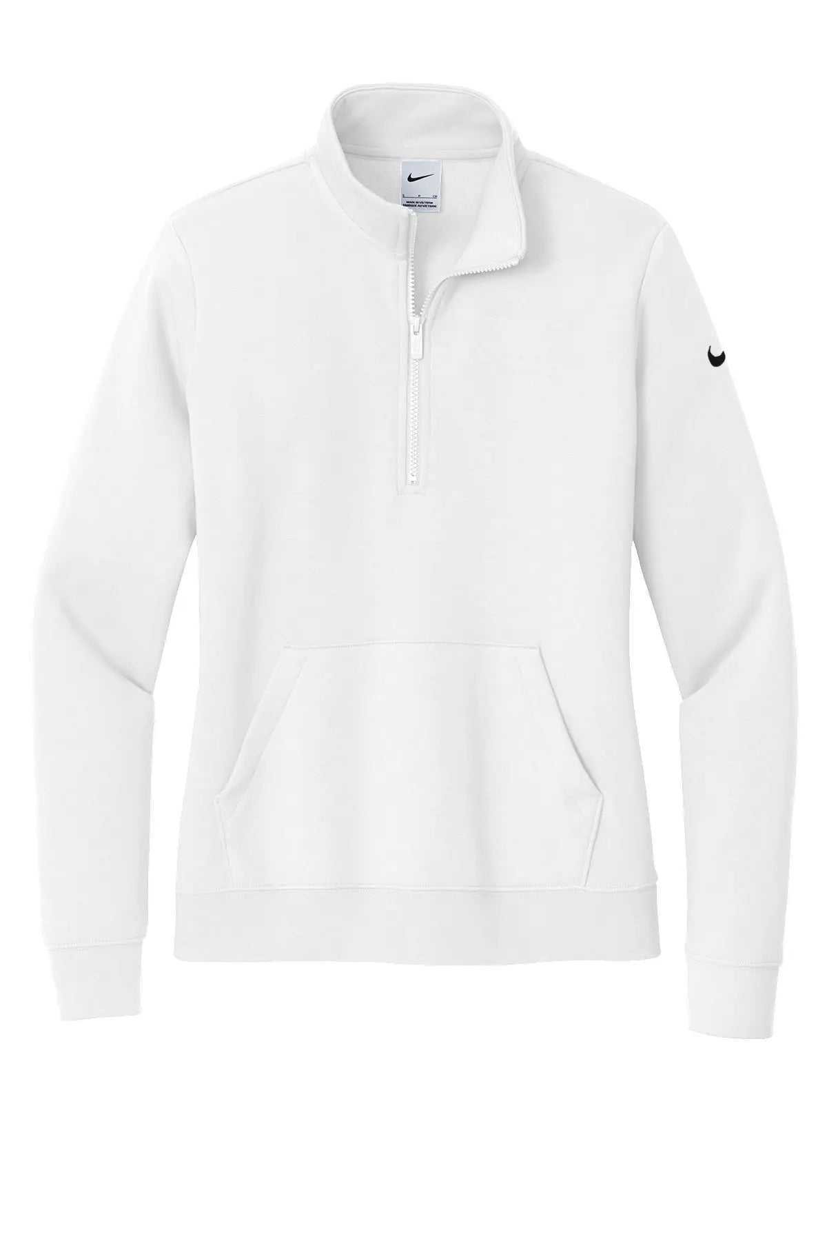 Nike Women's Club Fleece Sleeve Swoosh 1/2-Zip #NKDX6720 Game Over Merch