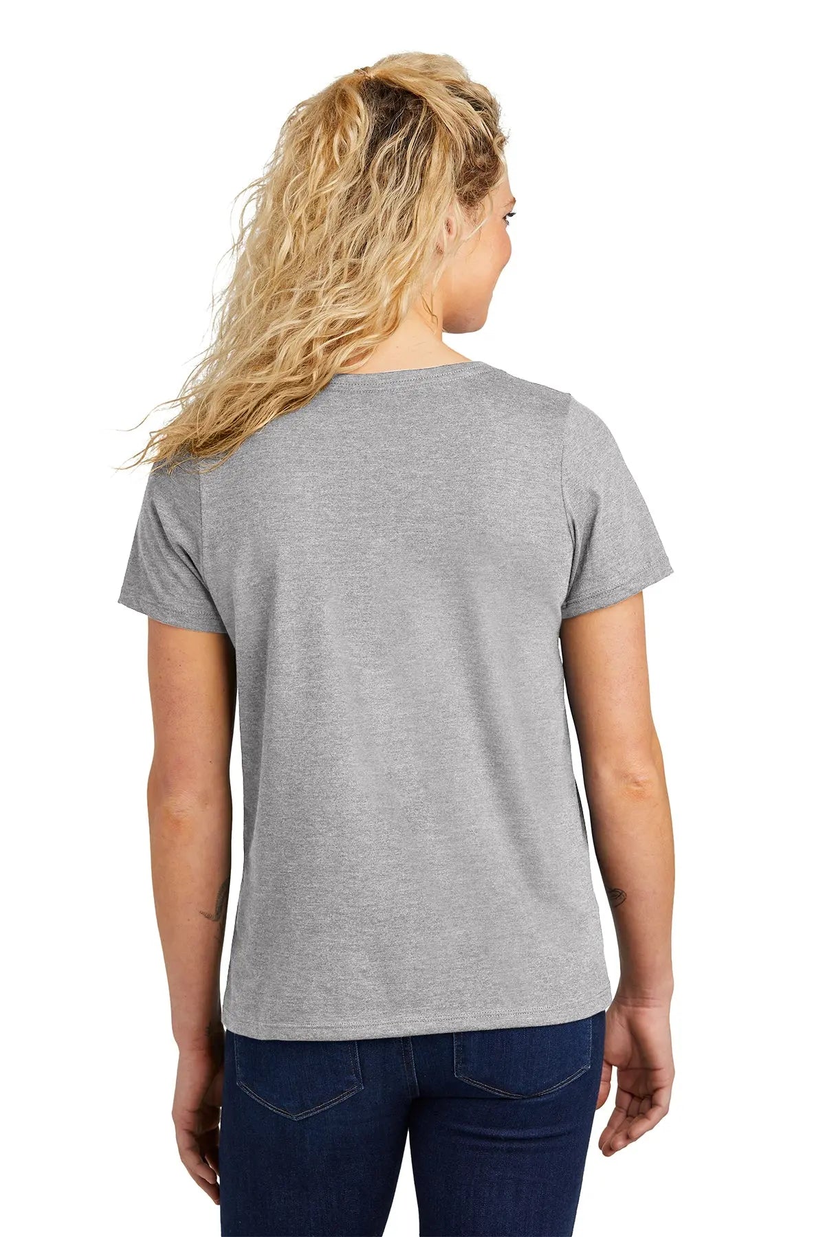 Volunteer Knitwear™ Women’s Daily V-Neck Tee #LVL45V
